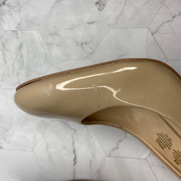 🥳Host Pick🥳 Nine West Mary Jane Nude Heels Size 9.5 - Picture 13 of 16